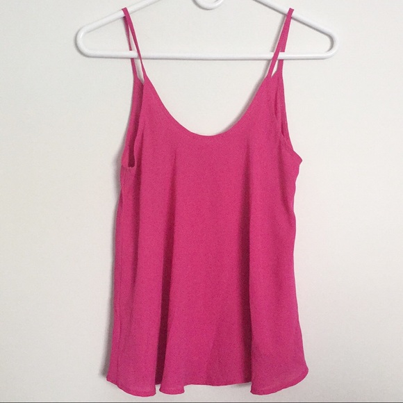 LUSH Chiffon Swing Camisole Top, Size Small - Picture 2 of 3